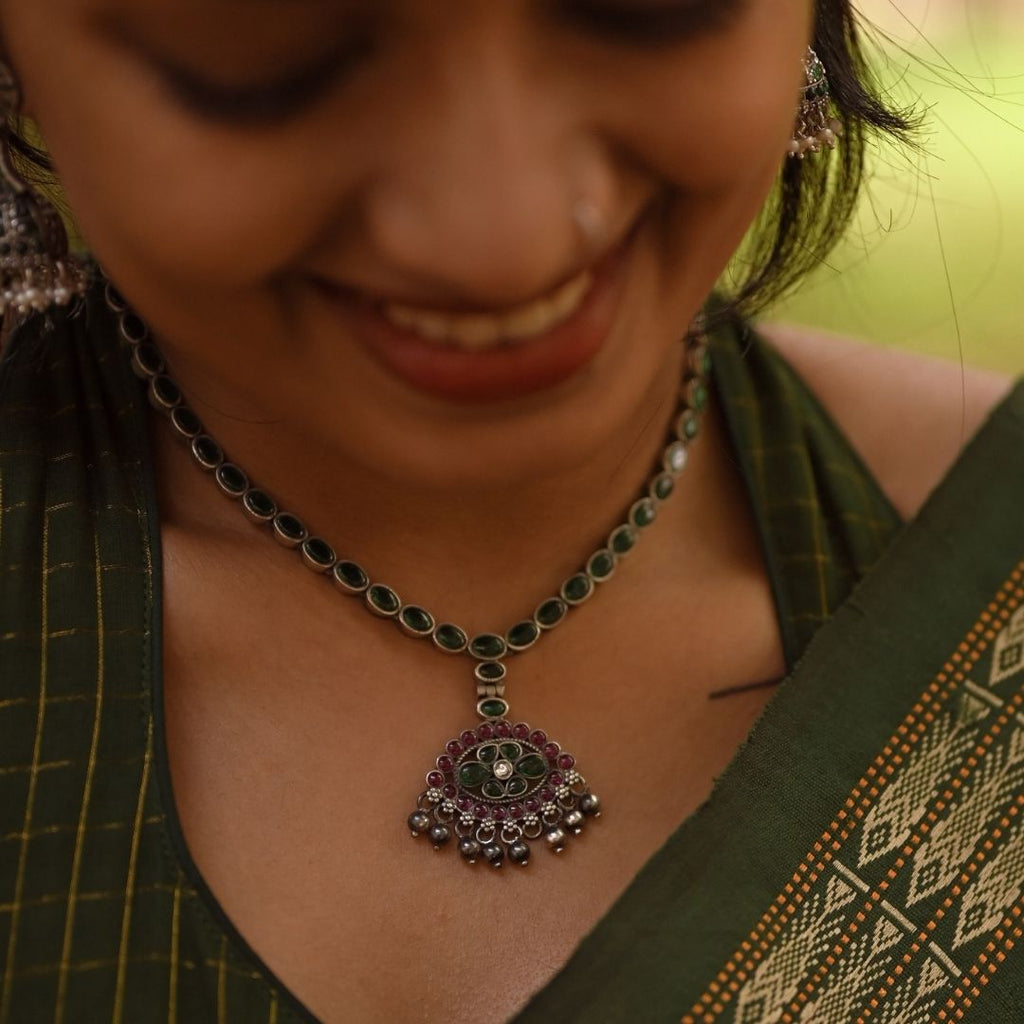 Addigai Silver Addigai Necklaces – Desically Ethnic