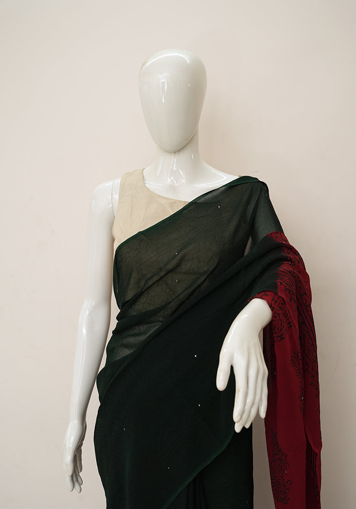 Buy Georgette Saree Online for Women | AndaazFashion.com