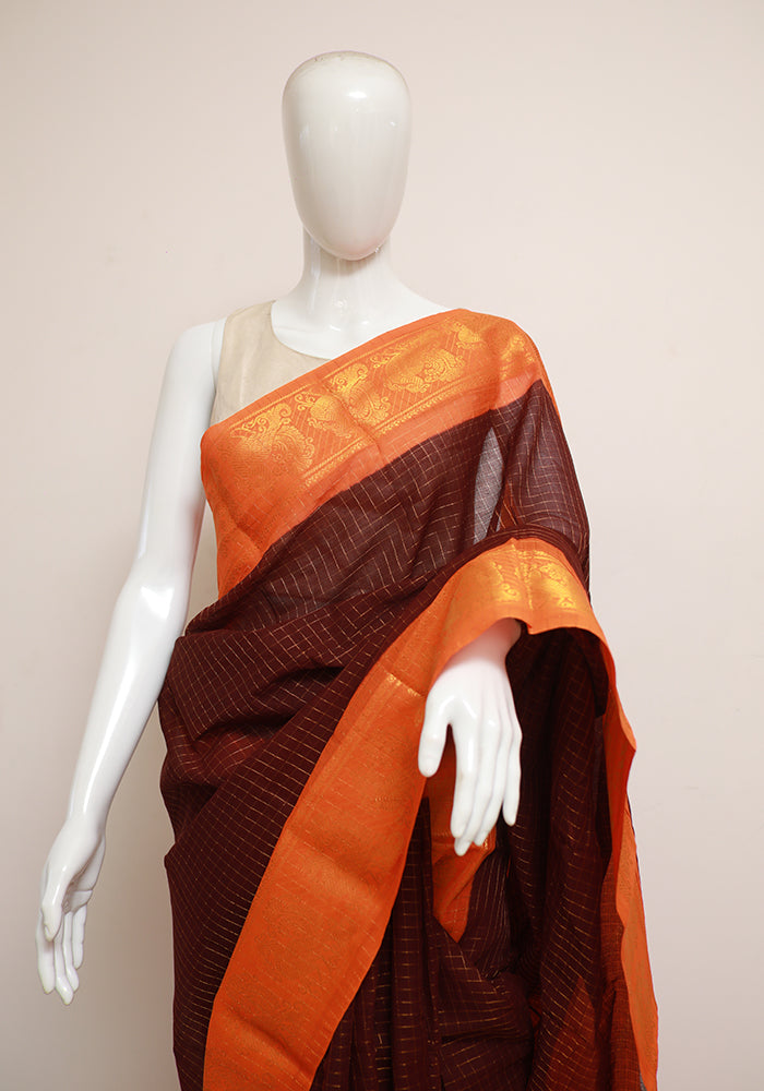 Karnataka Fame Sarees in Pure Cotton with running blouse piece. – SVB  Ventures