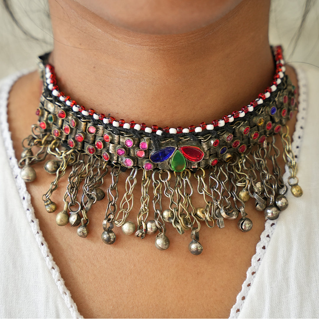 Vintage Tribal Choker Design - Main Image